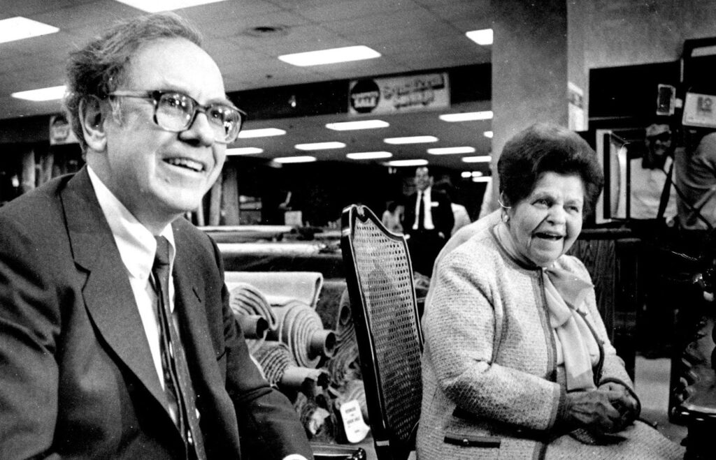 Warren Buffett y Rose blumkin
